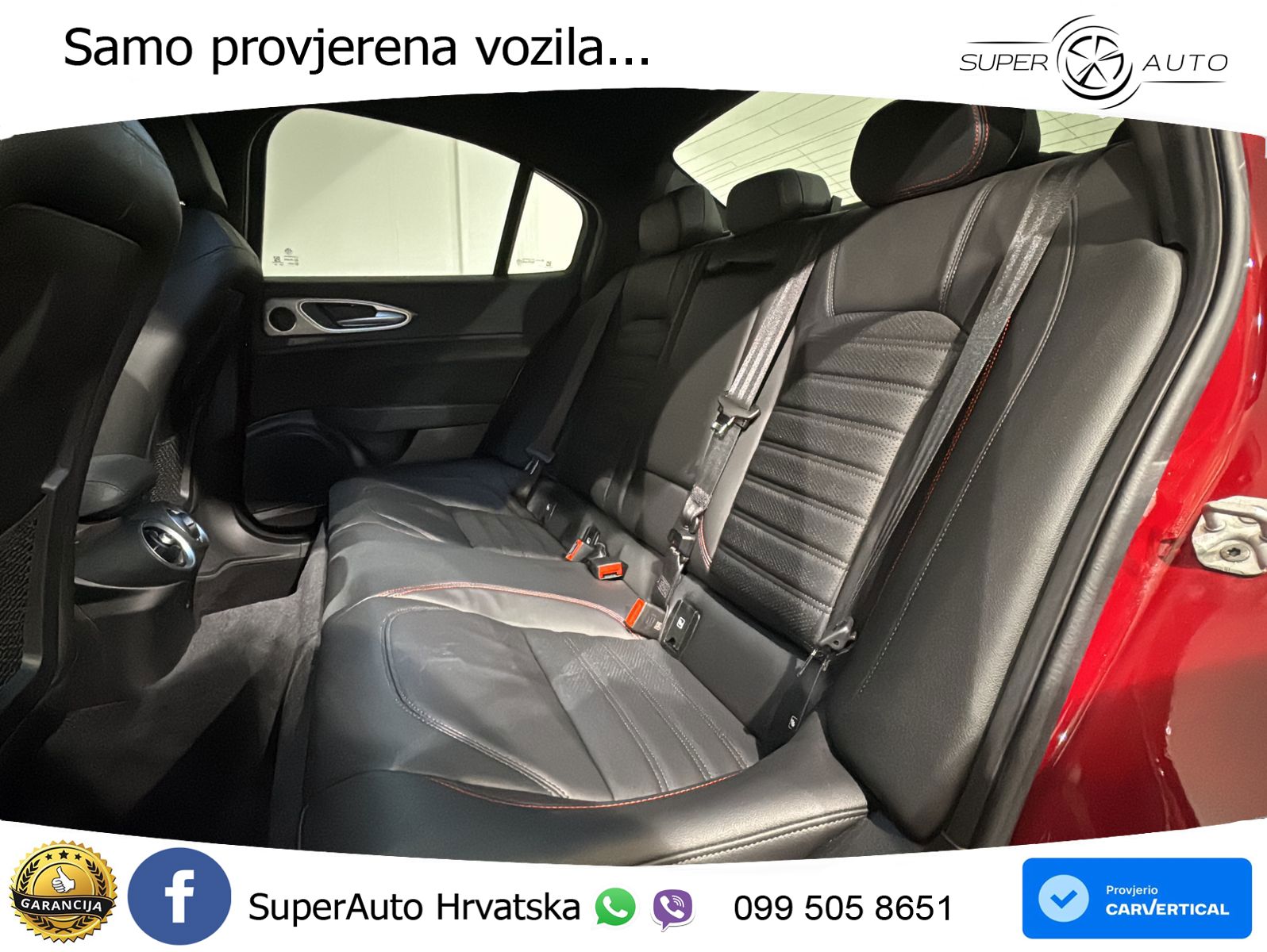 Alfa Romeo Giulia 2.0 Turbo (280 KS) Q4 Automatic LED+GR SJED+ACC