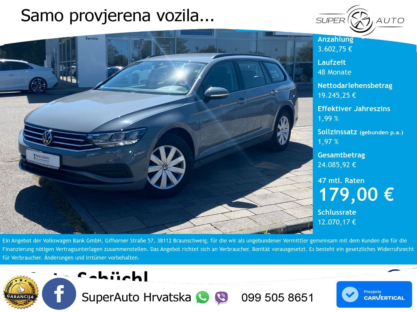 Volkswagen Passat Variant 1.5 TSI (150 KS) ACT