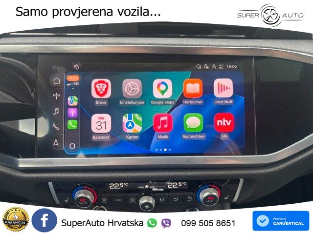 Audi Q3 35 TFSI (150 KS) S tronic advanced LED+GR SJED+ACC
