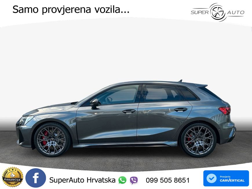 Audi RS3 Sportback 2.5 TFSI (400 KS) quattro S tronic LED+GR SJED+ACC