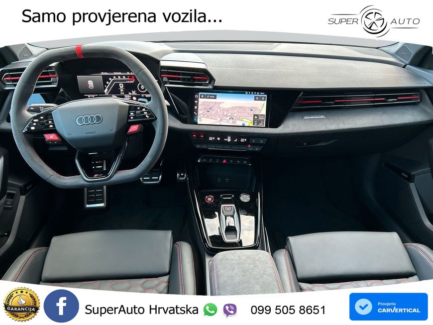 Audi RS3 Sportback 2.5 TFSI (400 KS) quattro S tronic LED+GR SJED+ACC