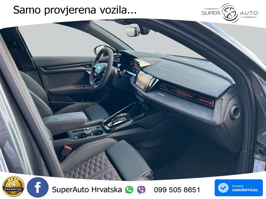 Audi RS3 Sportback 2.5 TFSI (400 KS) quattro S tronic LED+GR SJED+ACC