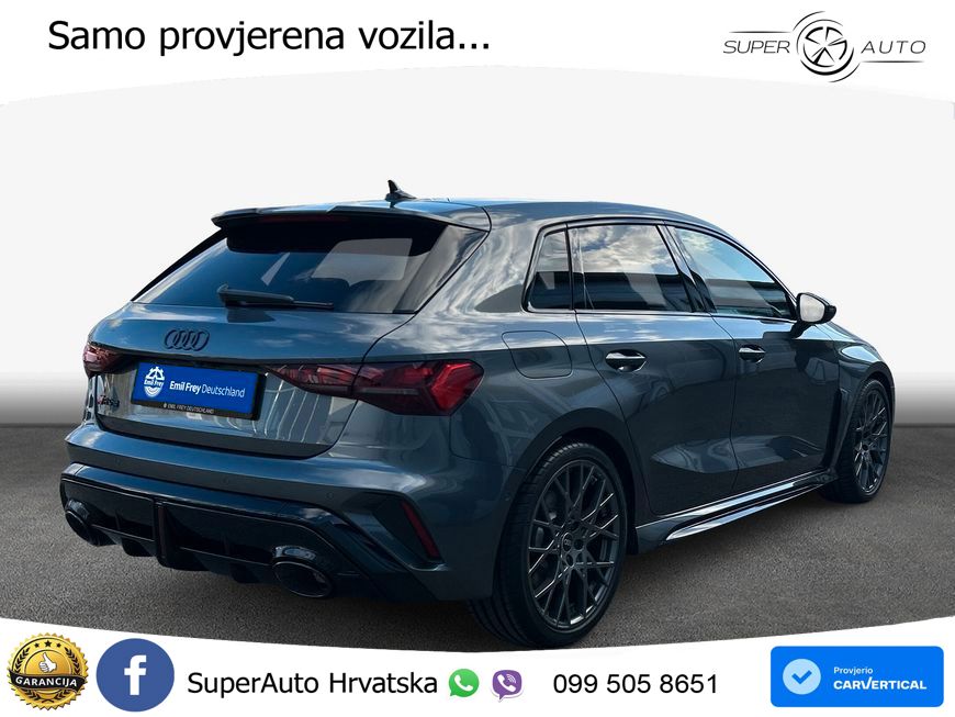 Audi RS3 Sportback 2.5 TFSI (400 KS) quattro S tronic LED+GR SJED+ACC