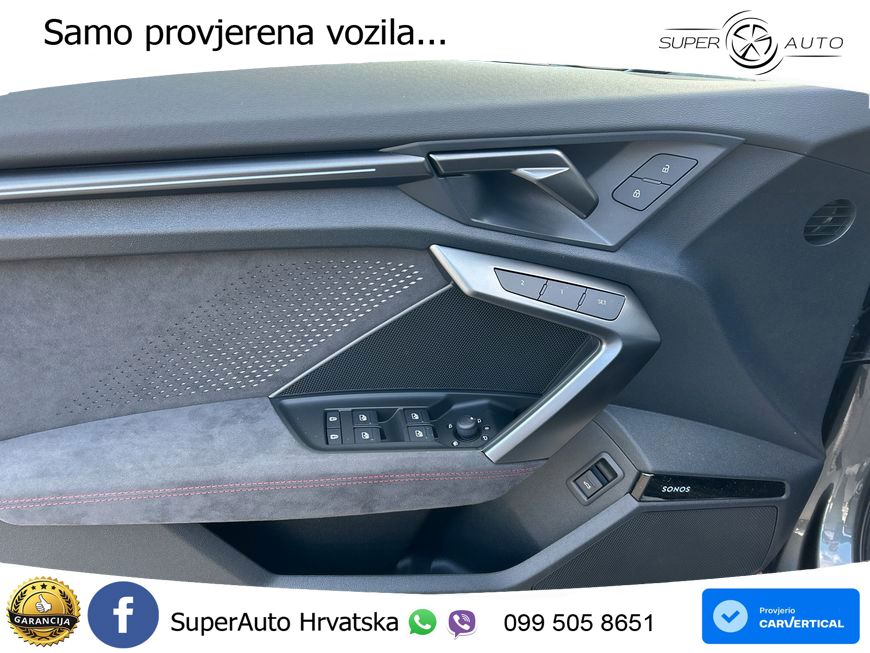 Audi RS3 Sportback 2.5 TFSI (400 KS) quattro S tronic LED+GR SJED+ACC