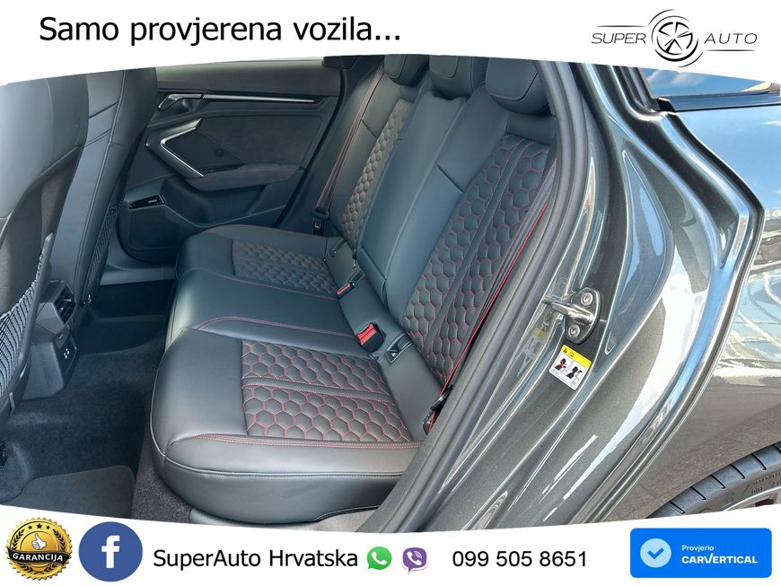 Audi RS3 Sportback 2.5 TFSI (400 KS) quattro S tronic LED+GR SJED+ACC