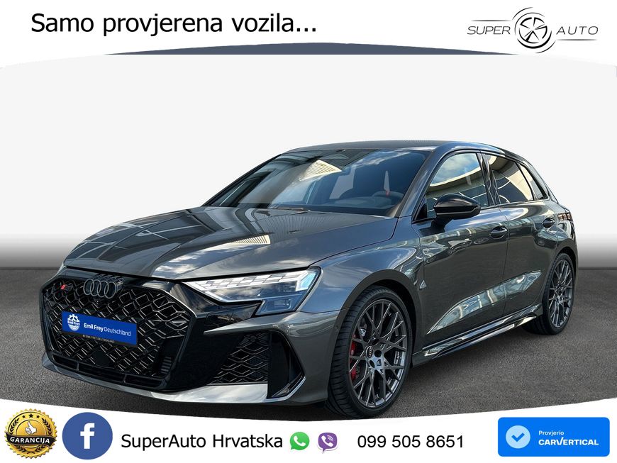 Audi RS3 Sportback 2.5 TFSI (400 KS) quattro S tronic LED+GR SJED+ACC
