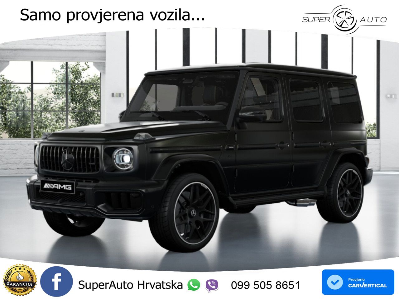 Mercedes AMG G 63 Long V8 (585 KS) 4MATIC 9G-TRONIC AMG SPEEDSHIFT TCT