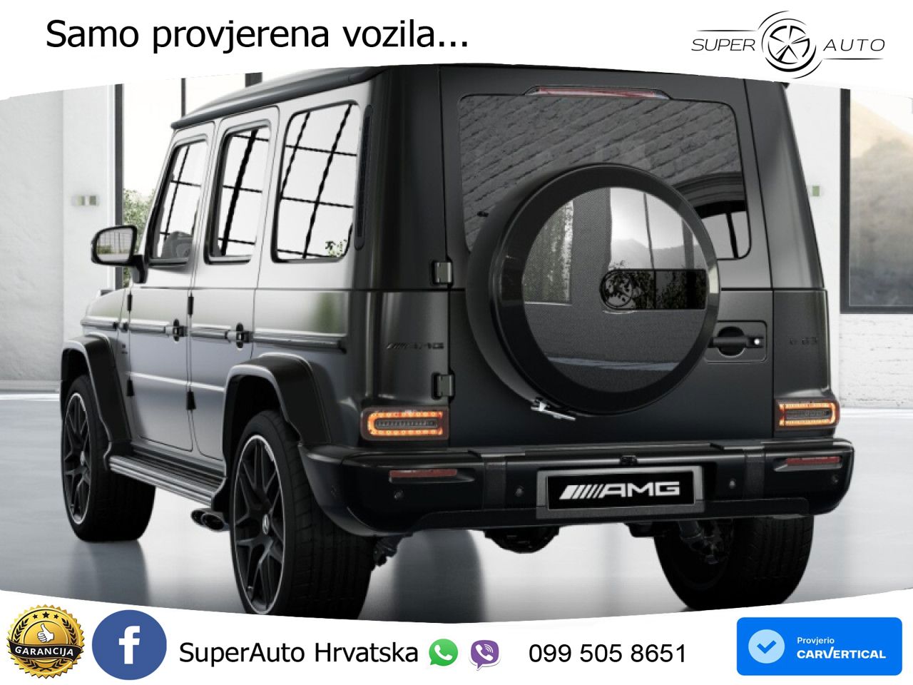 Mercedes AMG G 63 Long V8 (585 KS) 4MATIC 9G-TRONIC AMG SPEEDSHIFT TCT
