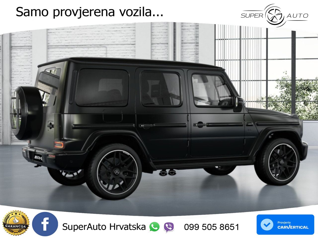 Mercedes AMG G 63 Long V8 (585 KS) 4MATIC 9G-TRONIC AMG SPEEDSHIFT TCT