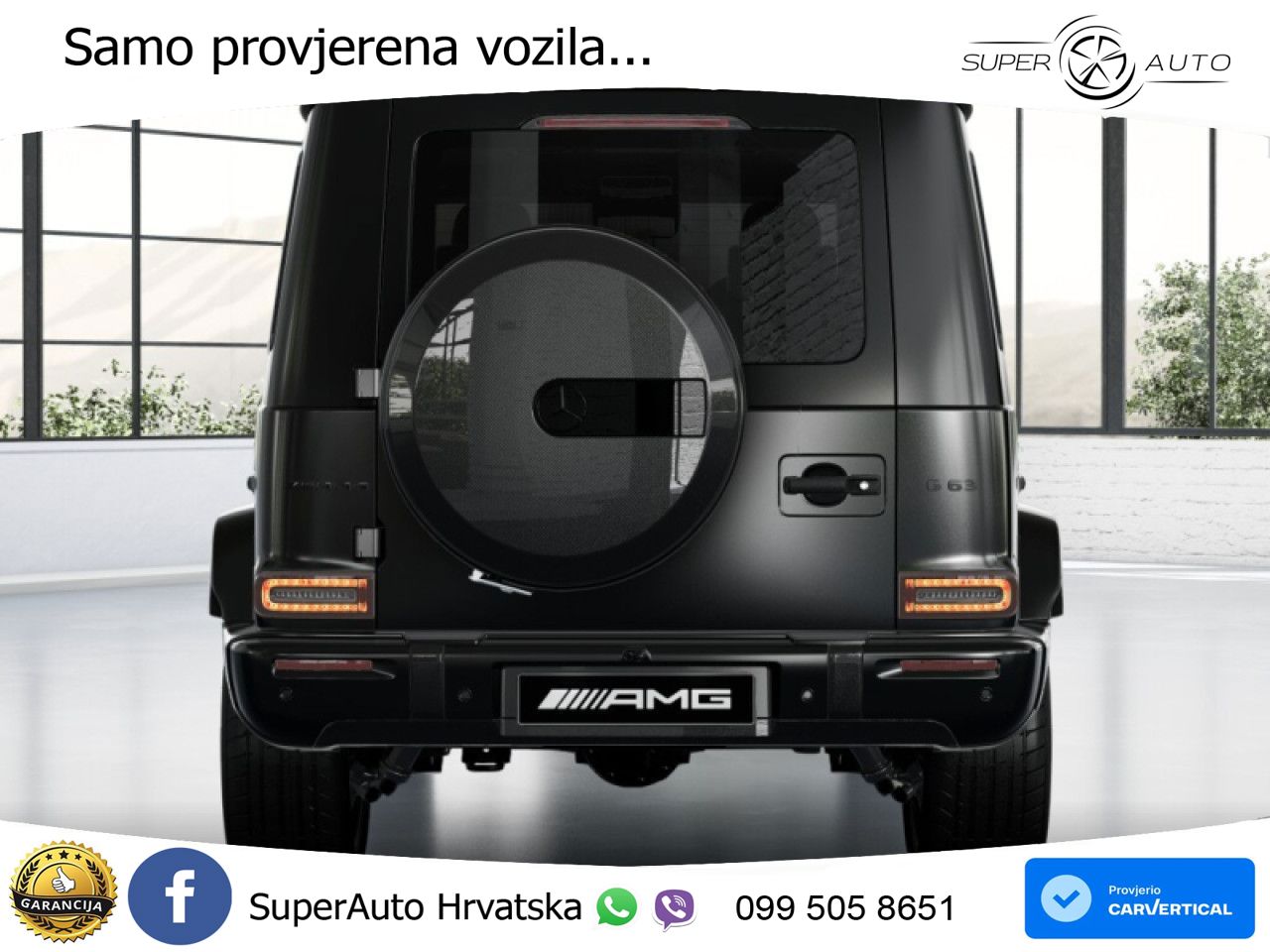 Mercedes AMG G 63 Long V8 (585 KS) 4MATIC 9G-TRONIC AMG SPEEDSHIFT TCT