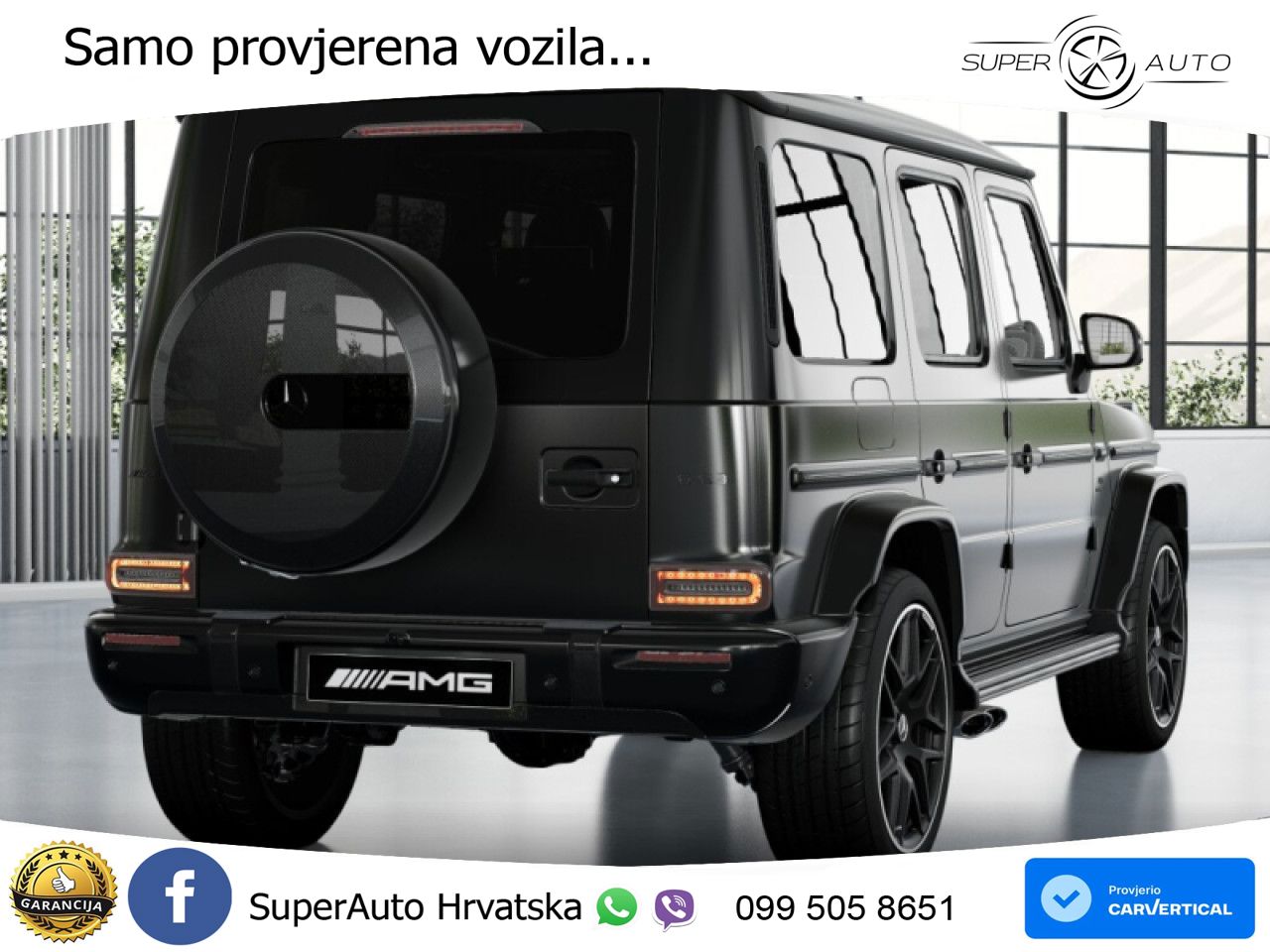 Mercedes AMG G 63 Long V8 (585 KS) 4MATIC 9G-TRONIC AMG SPEEDSHIFT TCT
