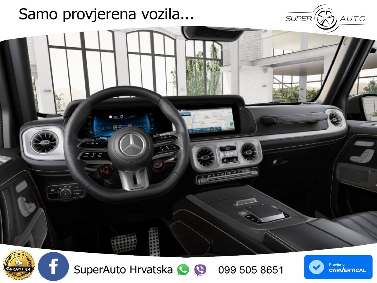 Mercedes AMG G 63 Long V8 (585 KS) 4MATIC 9G-TRONIC AMG SPEEDSHIFT TCT
