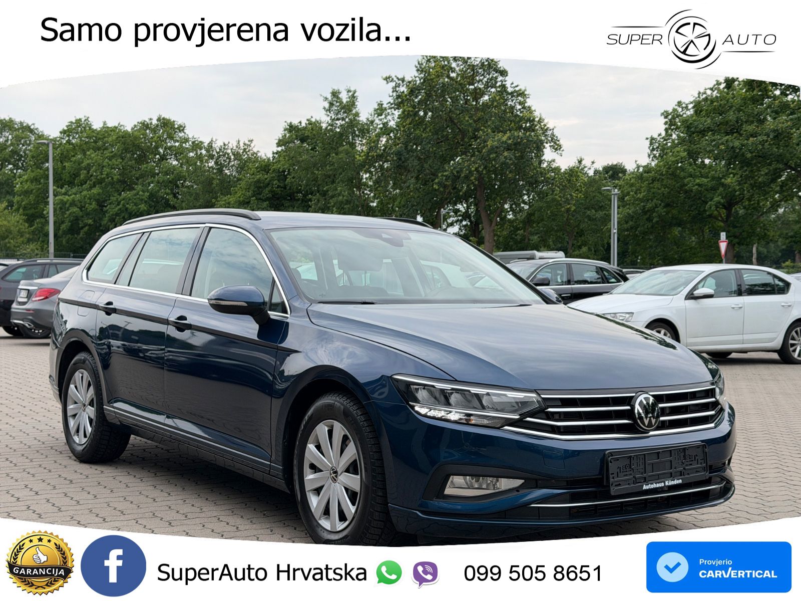 Volkswagen Passat Variant 2.0 TDI (150 KS) DSG Business LED+GR SJED+ACC