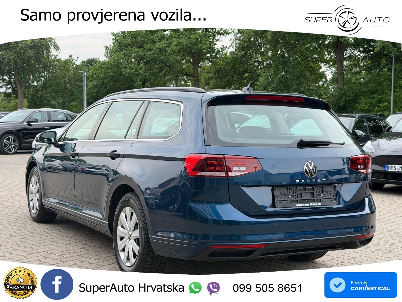 Volkswagen Passat Variant 2.0 TDI (150 KS) DSG Business LED+GR SJED+ACC