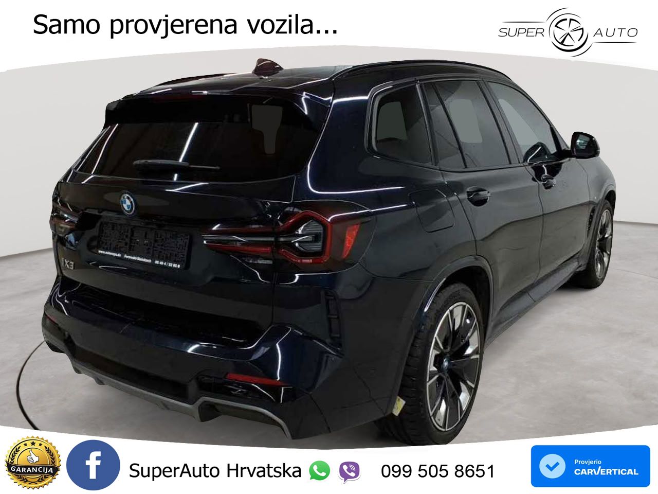 BMW iX3 80 kWh (286 KS) M Sport