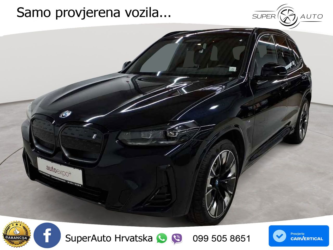 BMW iX3 80 kWh (286 KS) M Sport