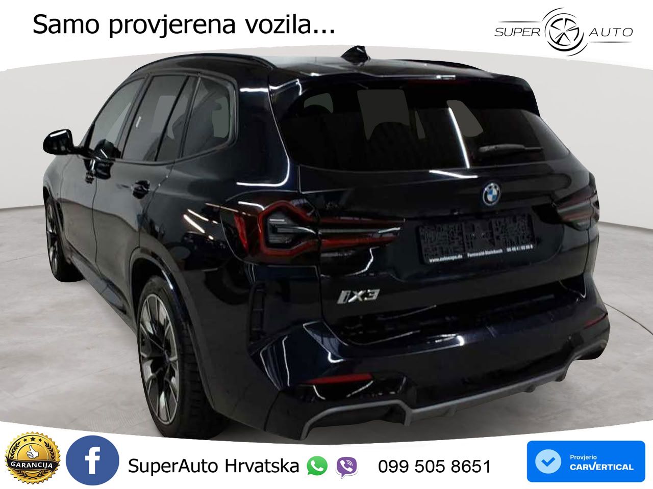 BMW iX3 80 kWh (286 KS) M Sport