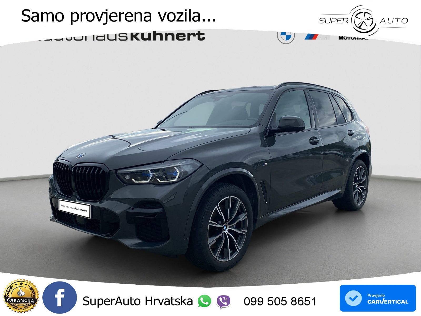 BMW X5 30d (286 KS) xDrive Steptronic M Sport LED+GR SJED+ACC