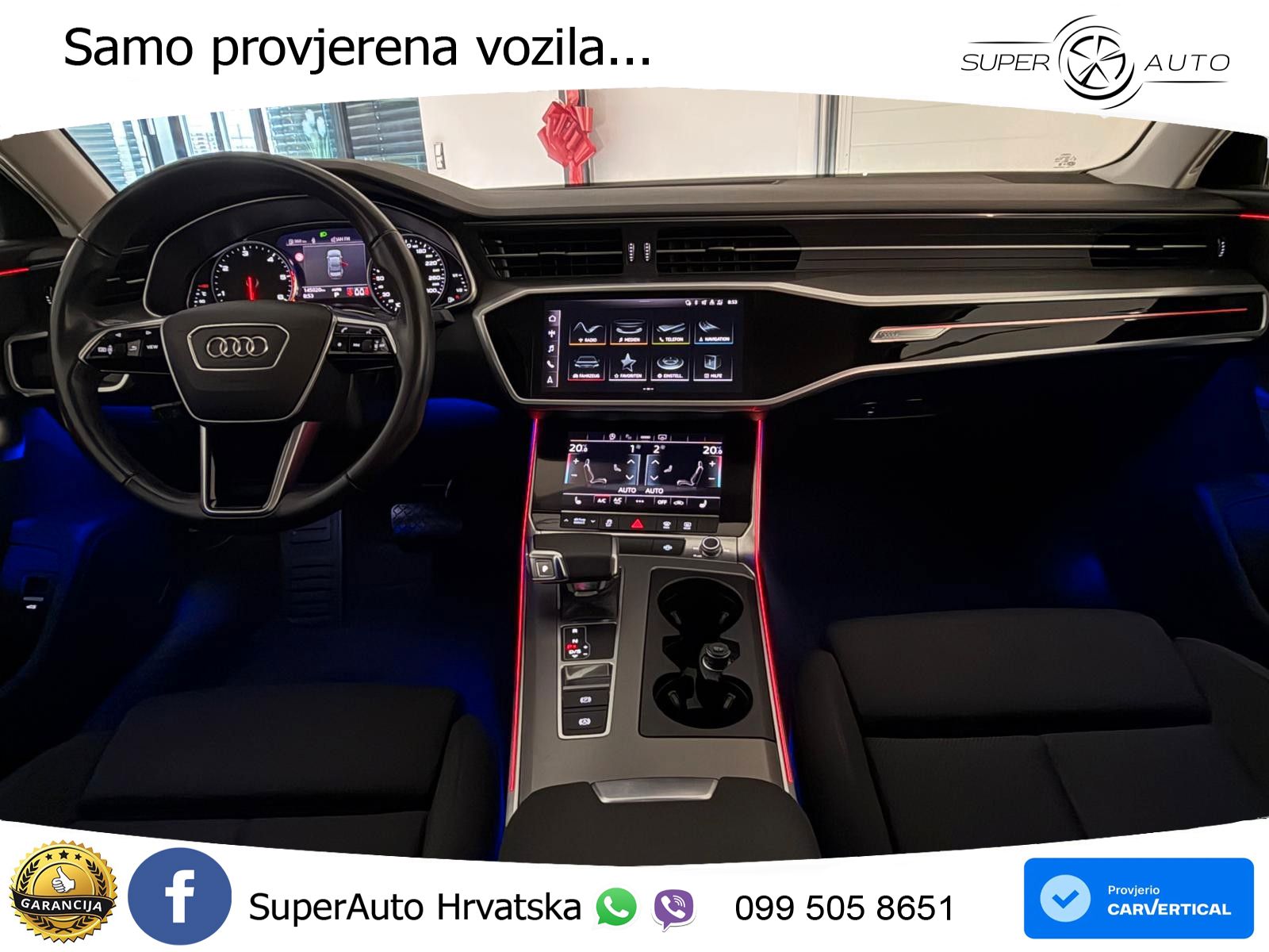 Audi A6 40 TDI (204 KS) S tronic S line LED+GR SJED+ACC