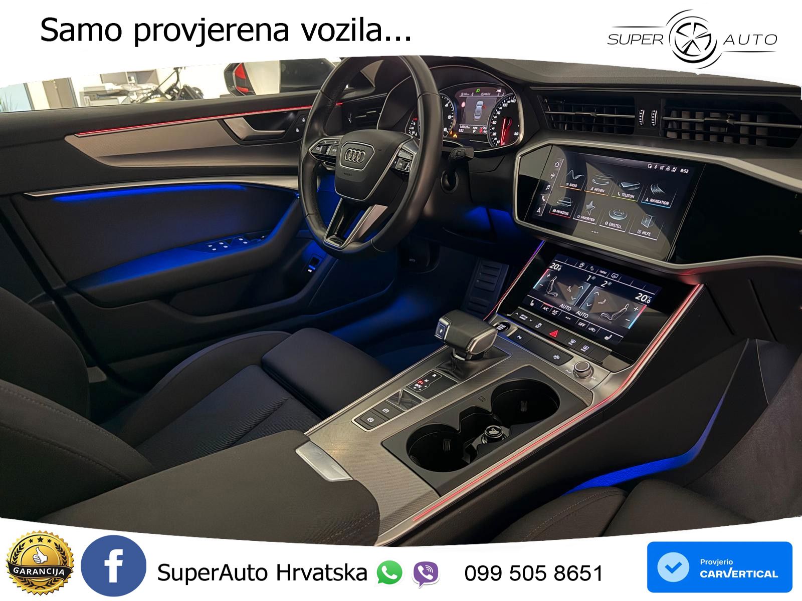 Audi A6 40 TDI (204 KS) S tronic S line LED+GR SJED+ACC
