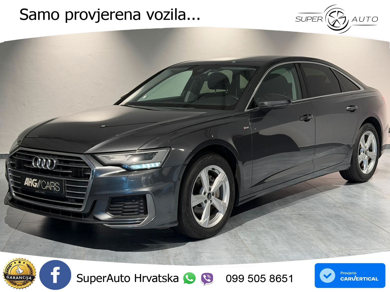 Audi A6 40 TDI (204 KS) S tronic S line LED+GR SJED+ACC