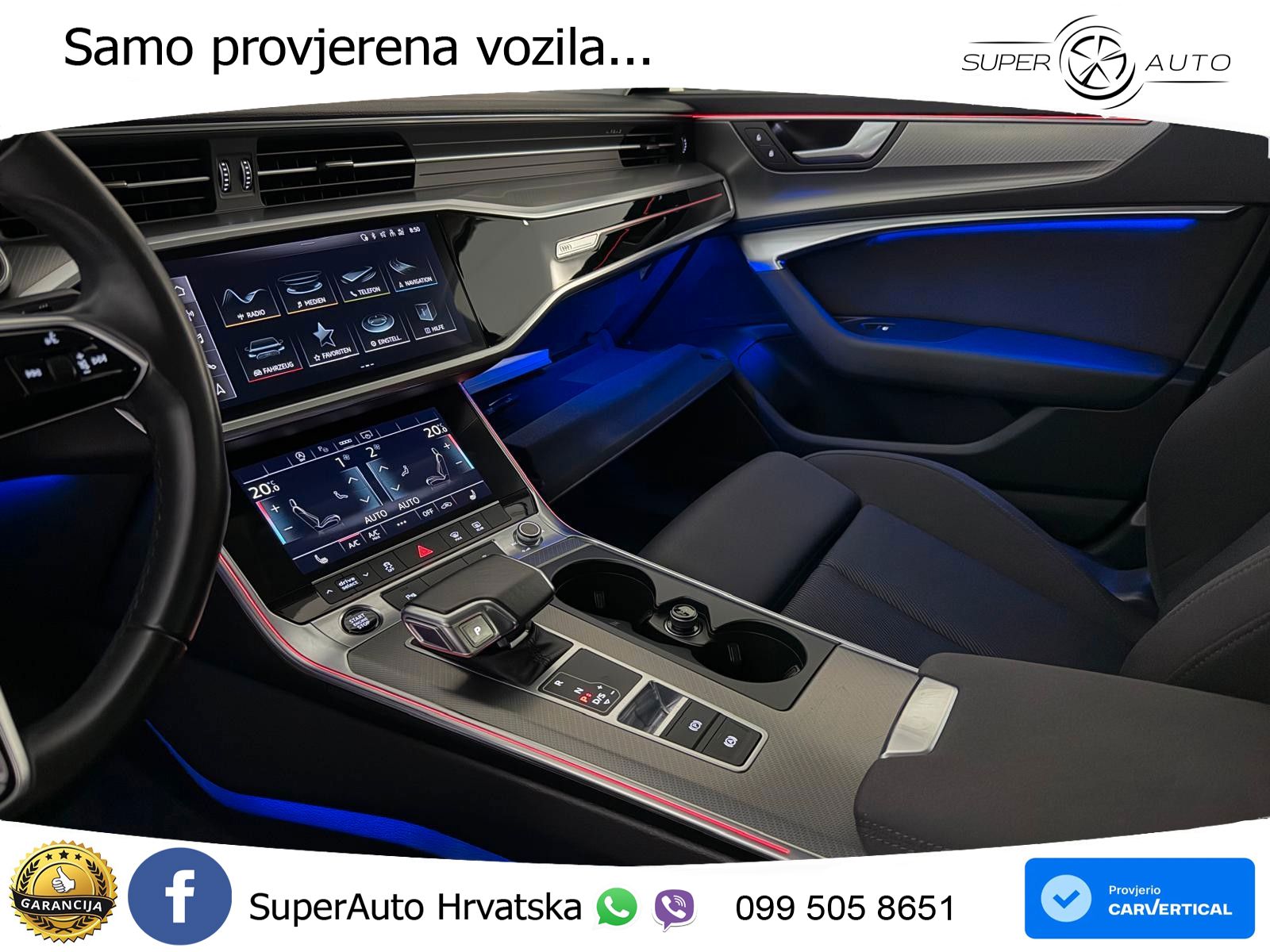 Audi A6 40 TDI (204 KS) S tronic S line LED+GR SJED+ACC