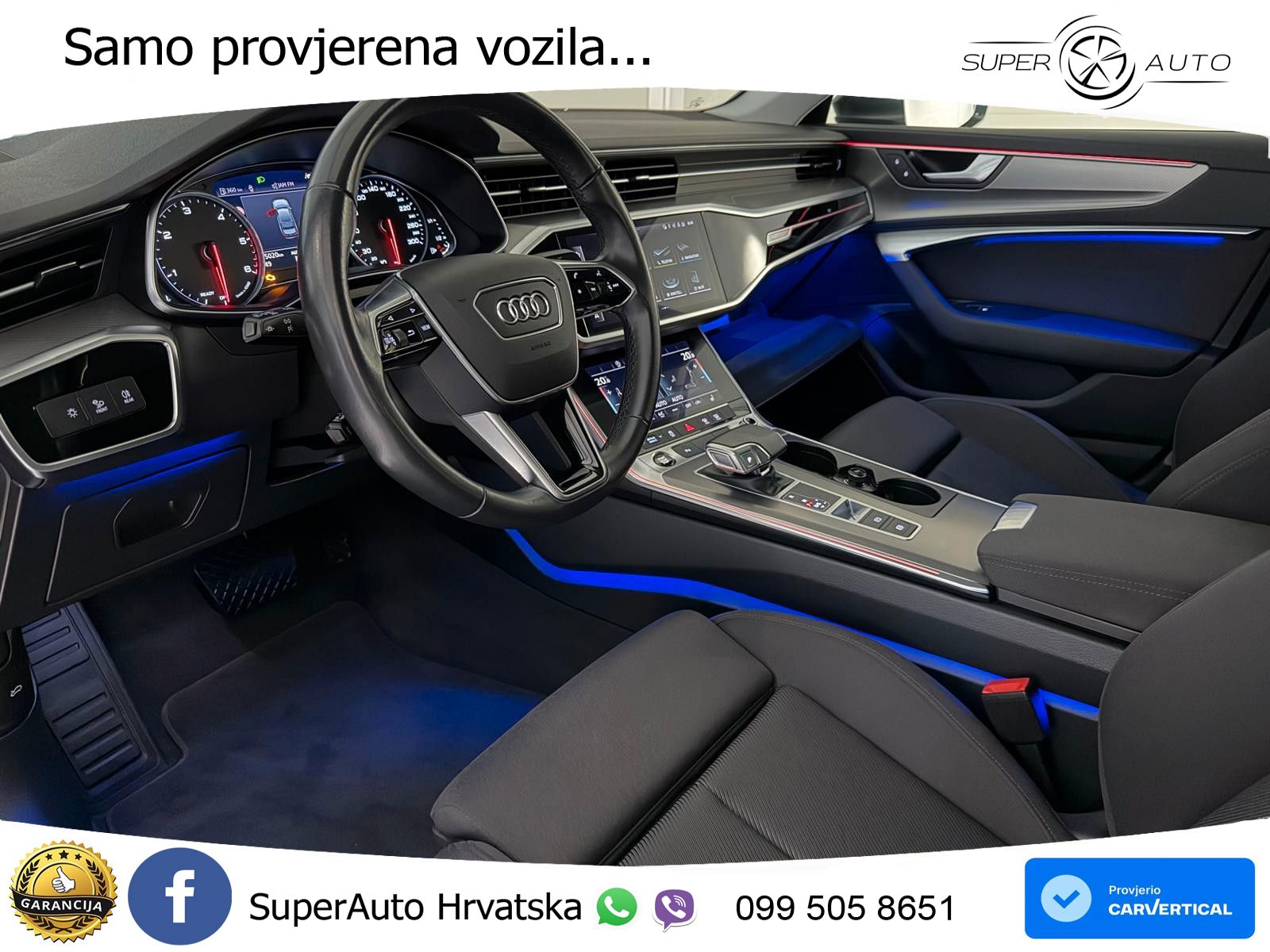 Audi A6 40 TDI (204 KS) S tronic S line LED+GR SJED+ACC