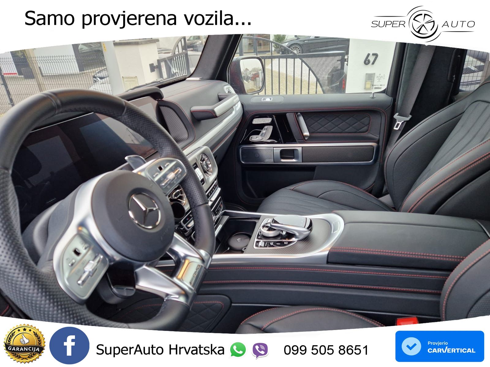 Mercedes AMG G 63 Long V8 (585 KS) 4MATIC 9G-TRONIC AMG SPEEDSHIFT TCT LED+GR SJED+ACC