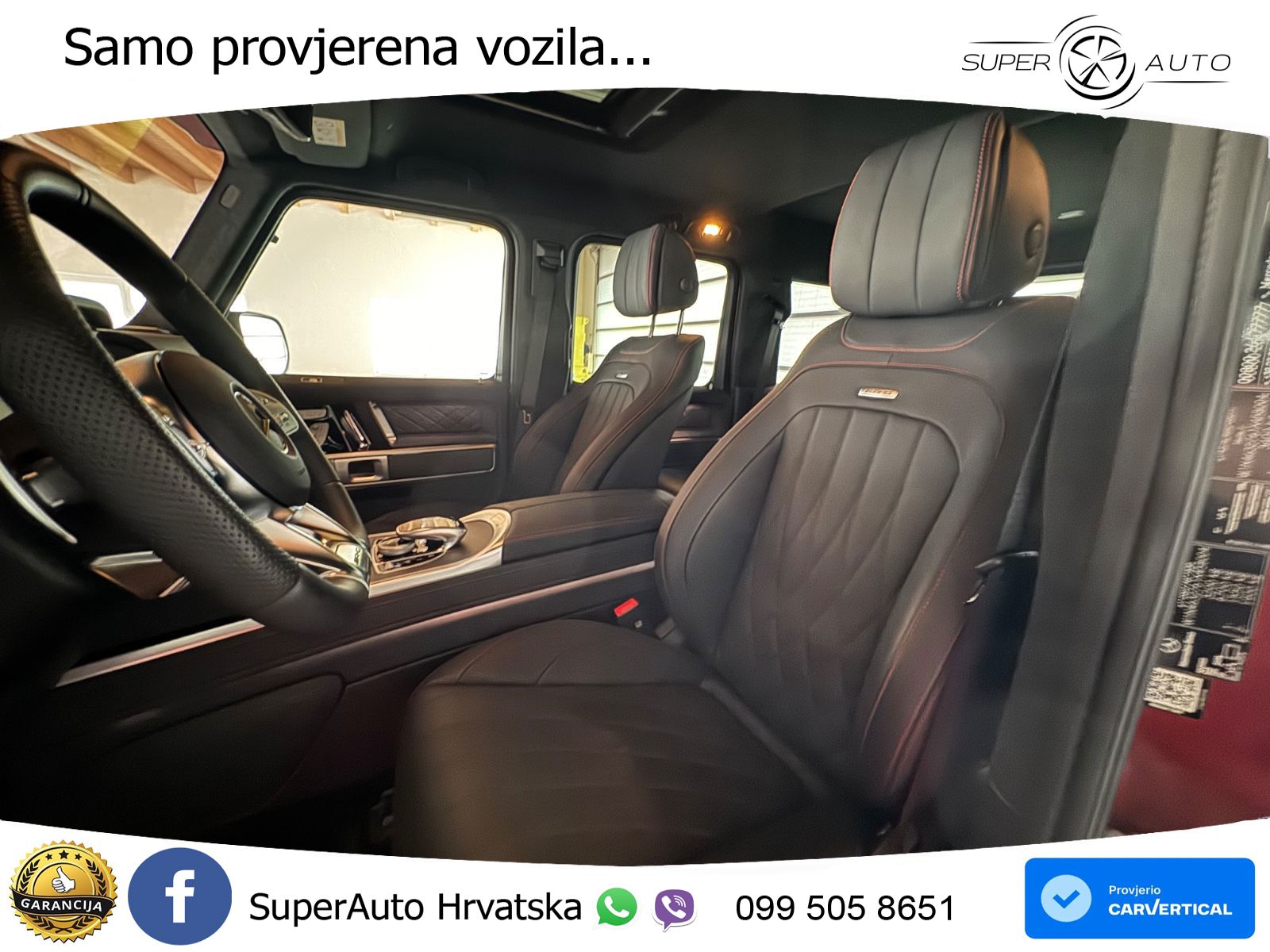 Mercedes AMG G 63 Long V8 (585 KS) 4MATIC 9G-TRONIC AMG SPEEDSHIFT TCT LED+GR SJED+ACC
