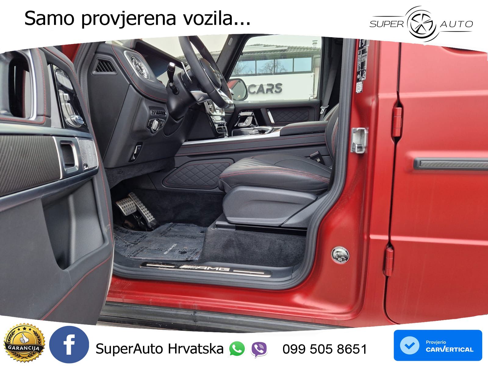 Mercedes AMG G 63 Long V8 (585 KS) 4MATIC 9G-TRONIC AMG SPEEDSHIFT TCT LED+GR SJED+ACC