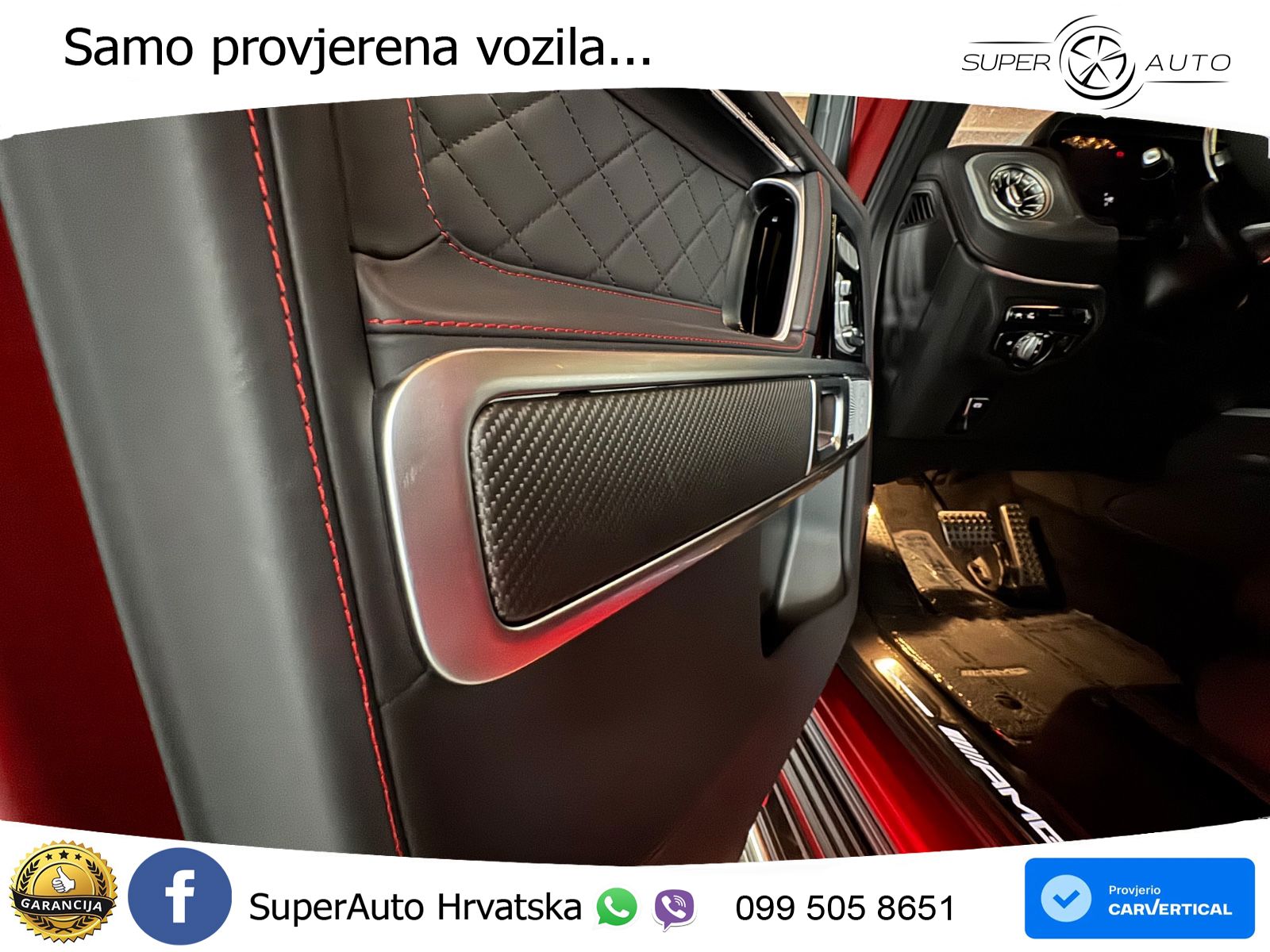Mercedes AMG G 63 Long V8 (585 KS) 4MATIC 9G-TRONIC AMG SPEEDSHIFT TCT LED+GR SJED+ACC
