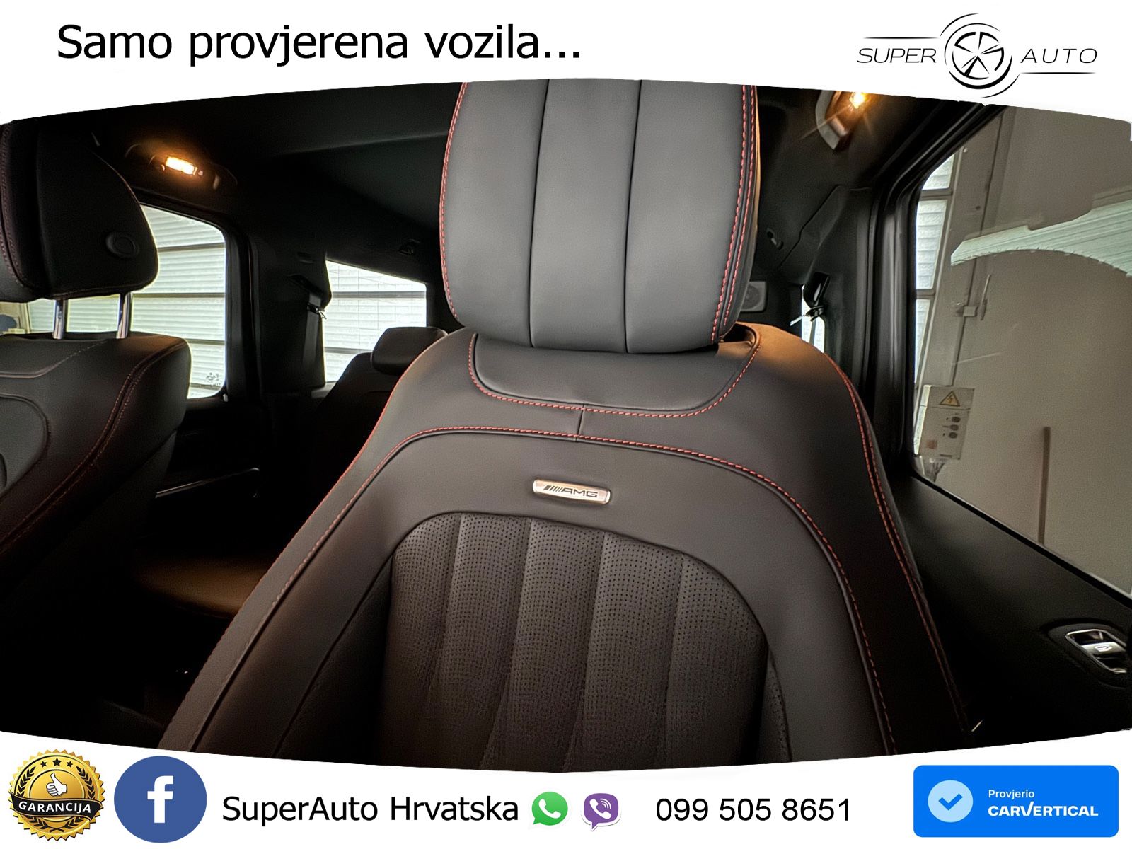 Mercedes AMG G 63 Long V8 (585 KS) 4MATIC 9G-TRONIC AMG SPEEDSHIFT TCT LED+GR SJED+ACC
