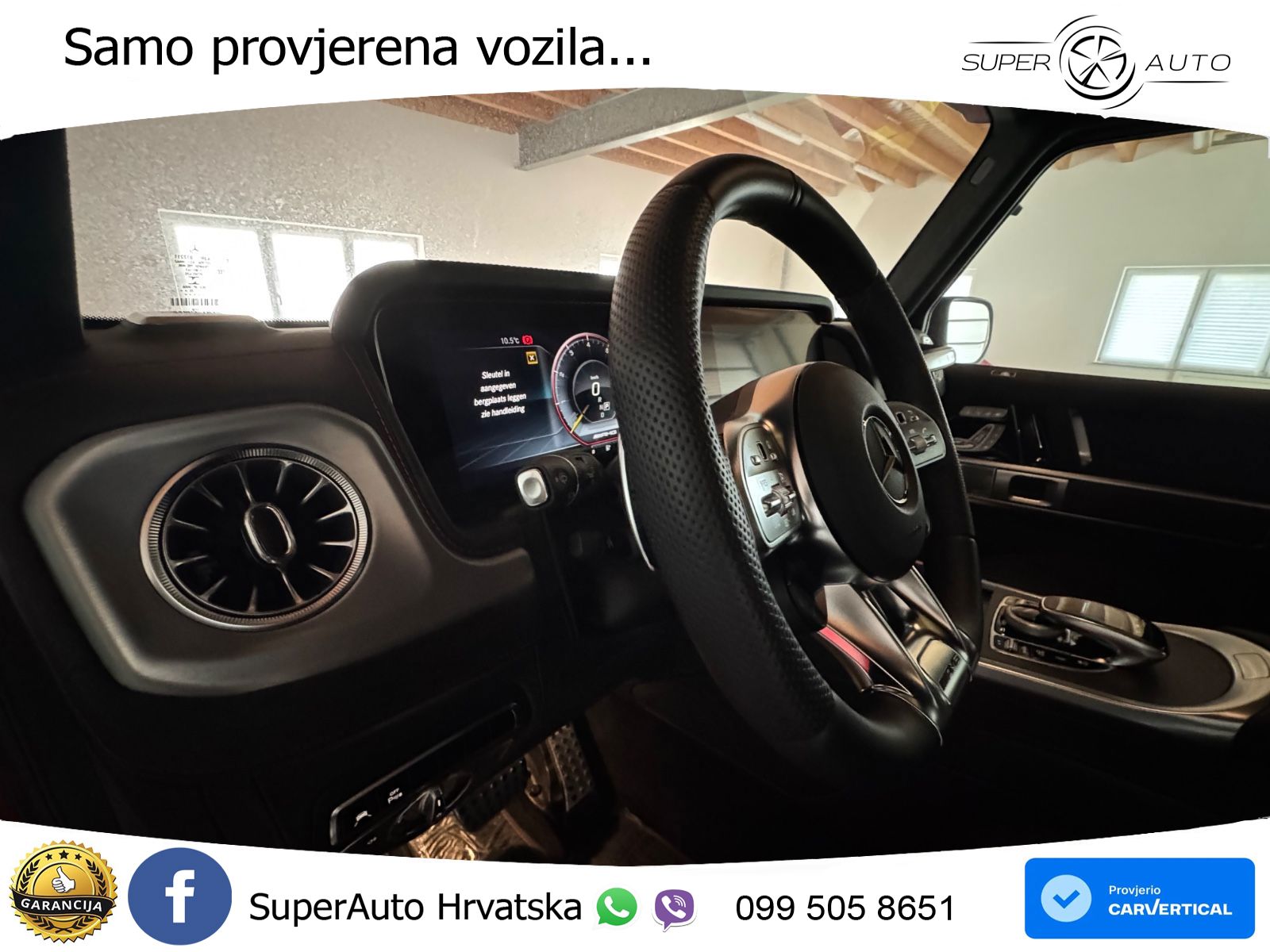 Mercedes AMG G 63 Long V8 (585 KS) 4MATIC 9G-TRONIC AMG SPEEDSHIFT TCT LED+GR SJED+ACC
