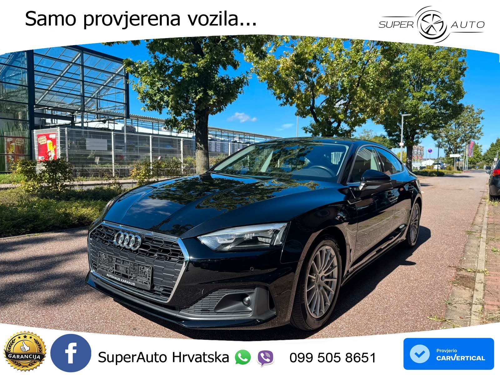Audi A5 Sportback  40 TFSI (204 KS) S tronic LED+GR SJED+ACC