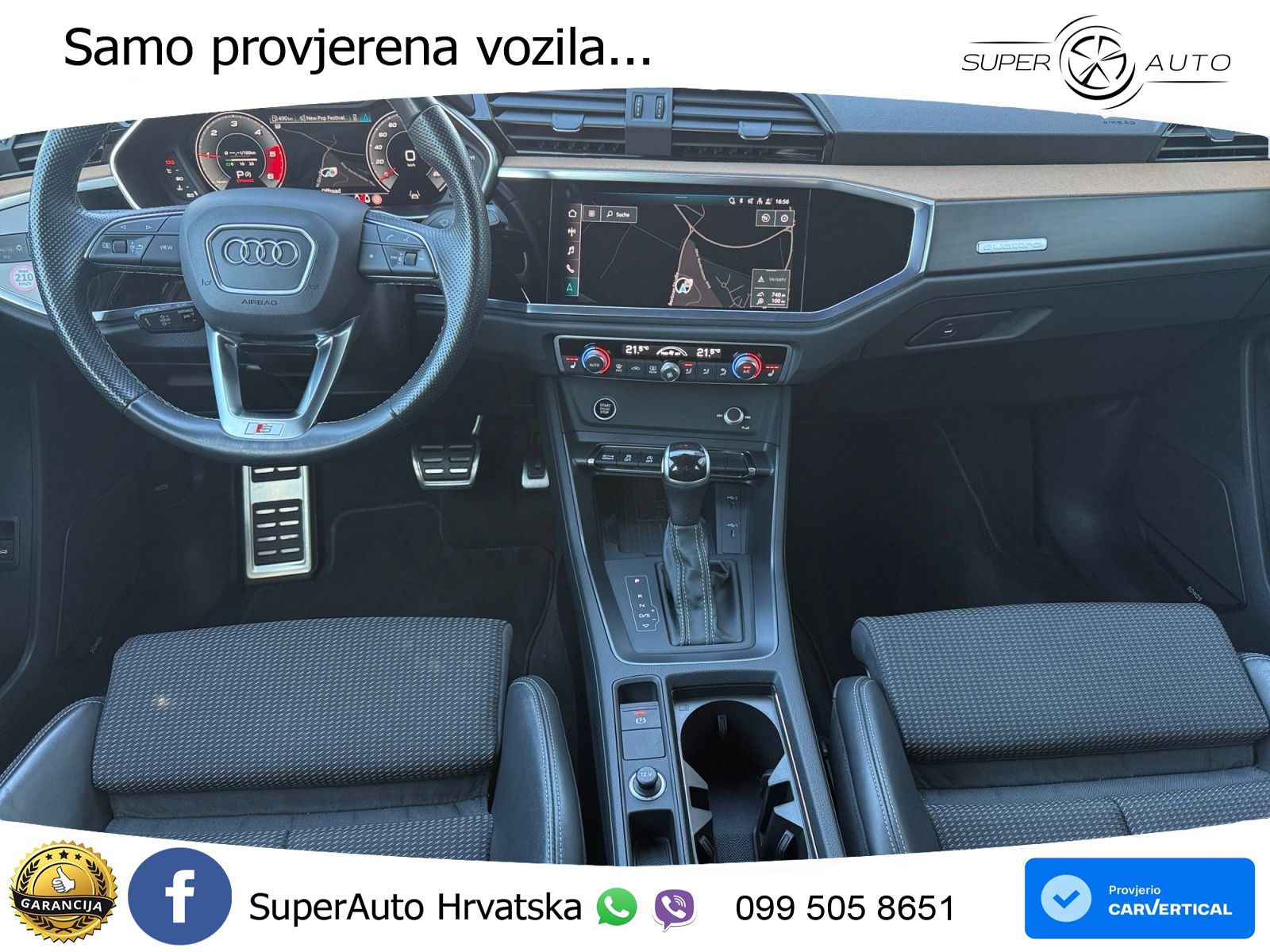 Audi Q3 Sportback 35 TDI (150 KS) quattro S tronic LED+GR SJED+ACC