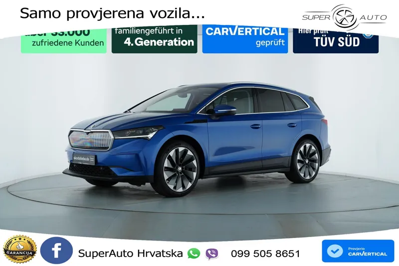 Škoda Enyaq iV 80x 82 kWh (265 KS) AWD LED+GR SJED+ACC