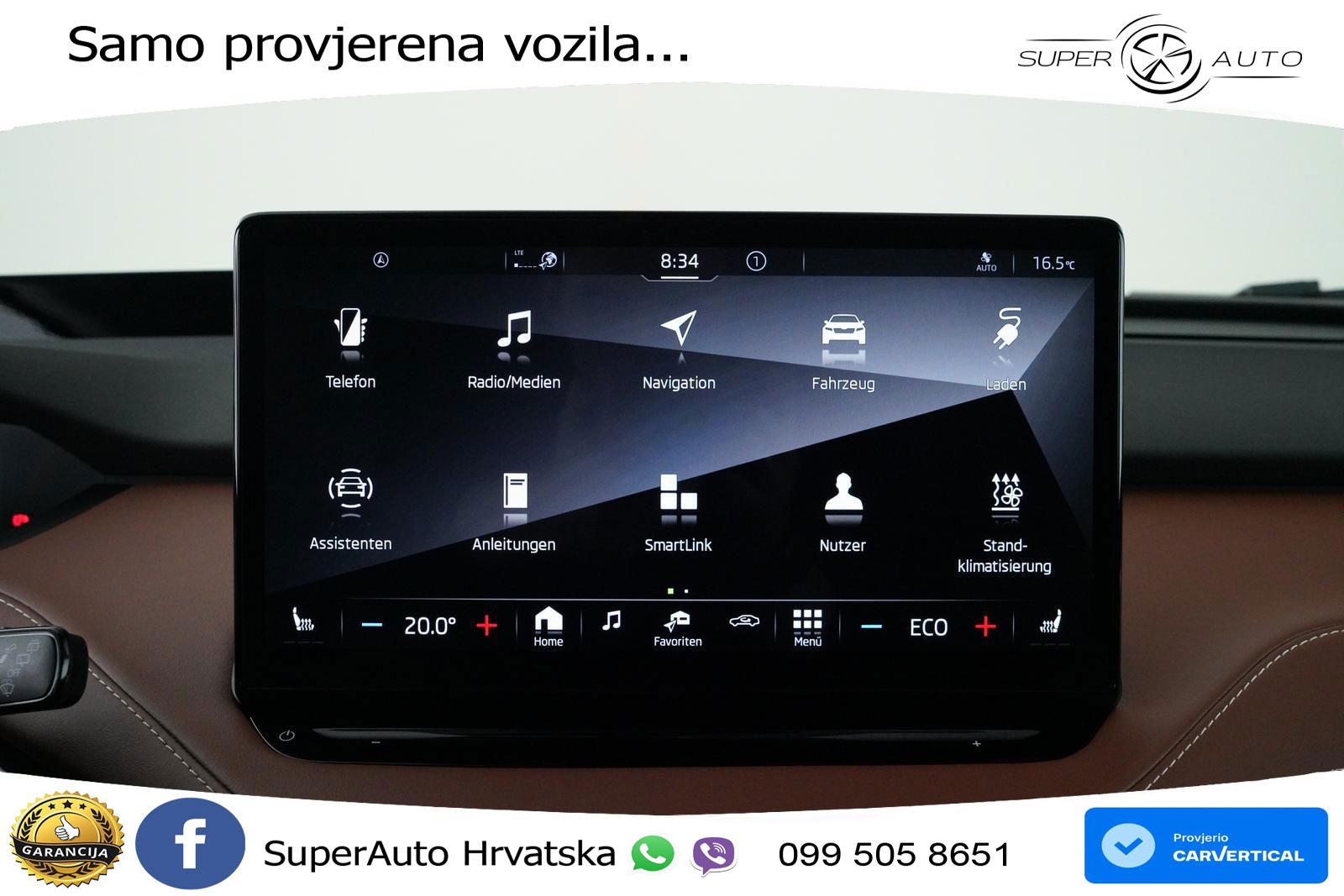 Škoda Enyaq iV 80x 82 kWh (265 KS) AWD LED+GR SJED+ACC