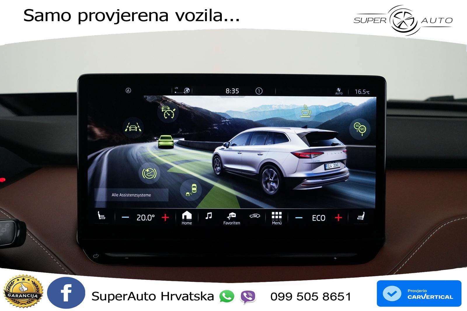 Škoda Enyaq iV 80x 82 kWh (265 KS) AWD LED+GR SJED+ACC
