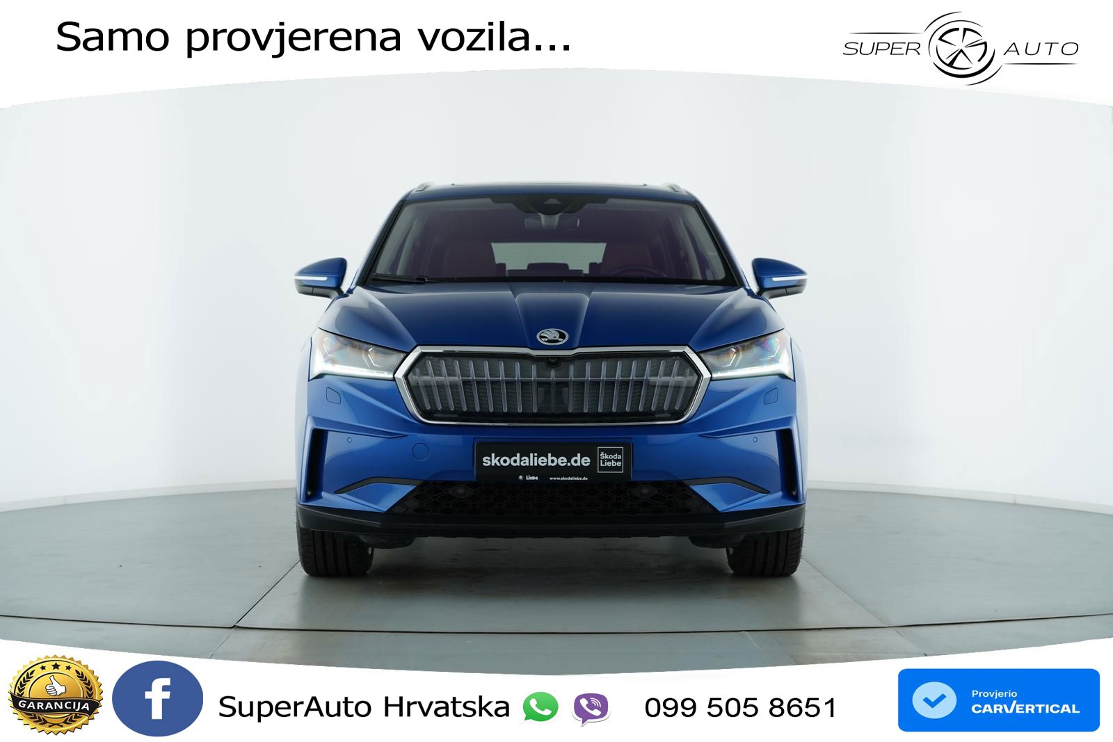 Škoda Enyaq iV 80x 82 kWh (265 KS) AWD LED+GR SJED+ACC