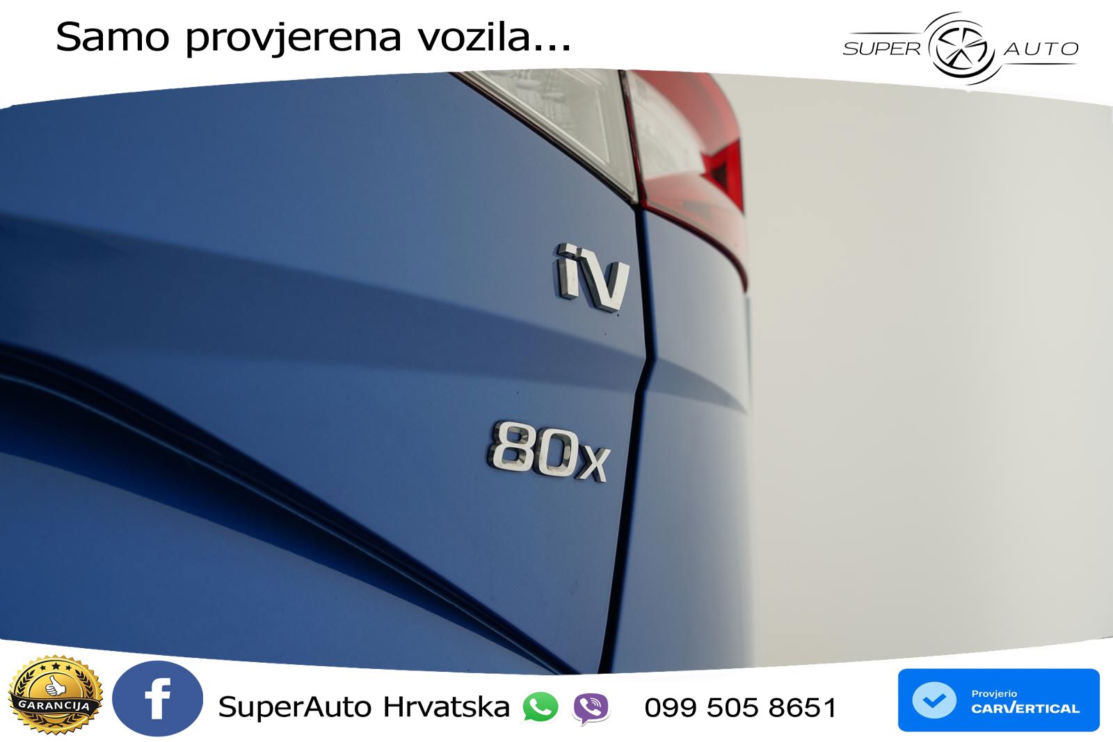 Škoda Enyaq iV 80x 82 kWh (265 KS) AWD LED+GR SJED+ACC