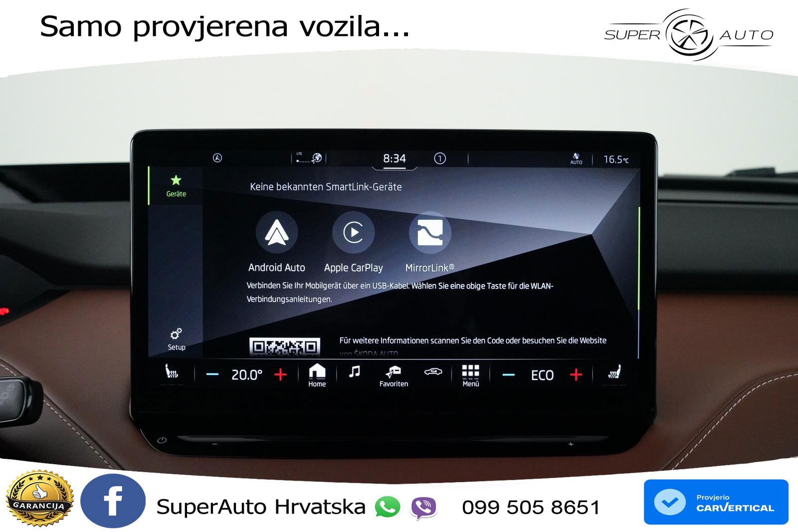 Škoda Enyaq iV 80x 82 kWh (265 KS) AWD LED+GR SJED+ACC