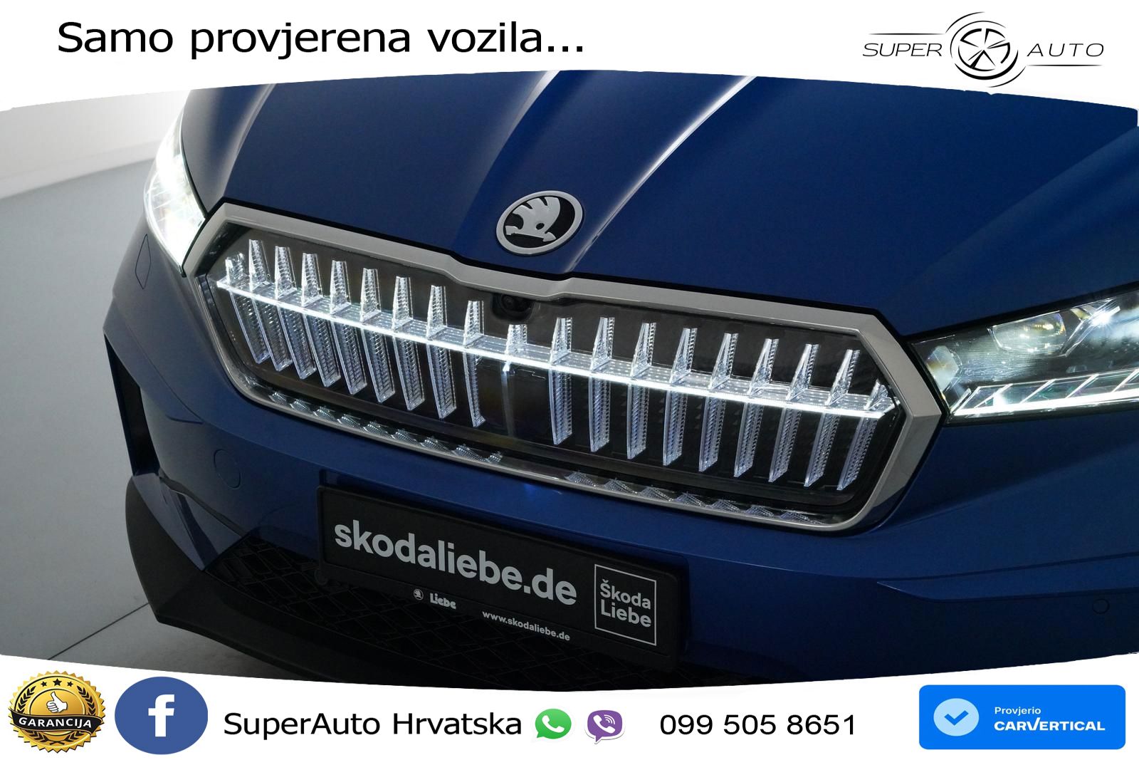 Škoda Enyaq iV 80x 82 kWh (265 KS) AWD LED+GR SJED+ACC