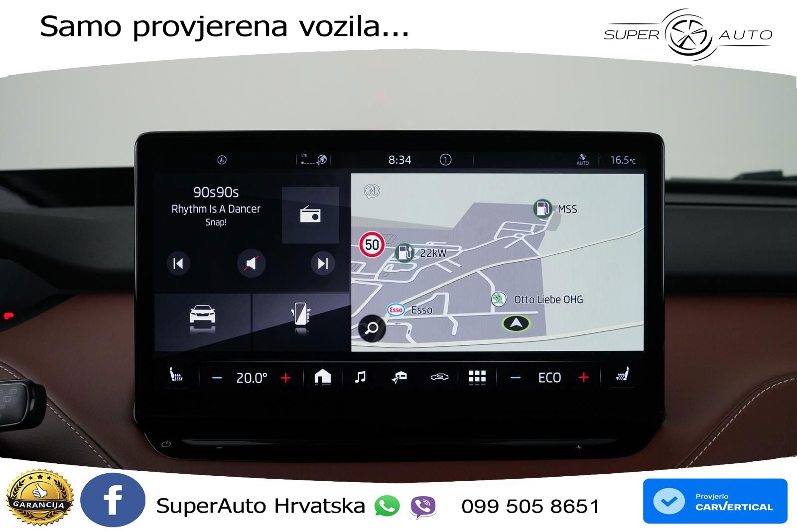 Škoda Enyaq iV 80x 82 kWh (265 KS) AWD LED+GR SJED+ACC