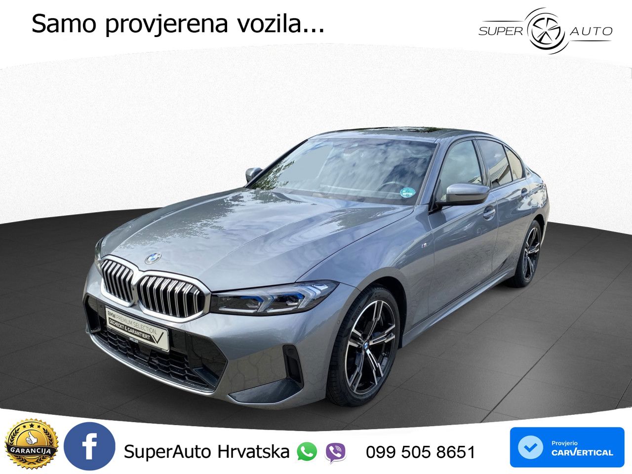 BMW 320d (190 KS) xDrive Steptronic M Sport ACC+HEAD+GR SJED+360+PANO