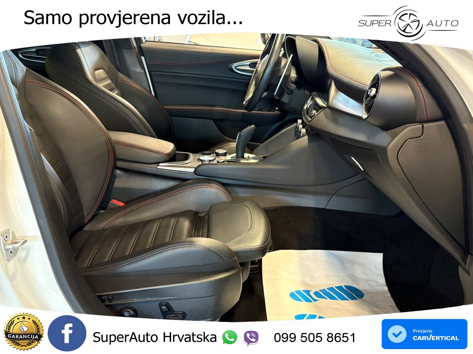 Alfa Romeo Giulia 2.0 Turbo (280 KS) Q4 Automatic LED+GR SJED+ACC