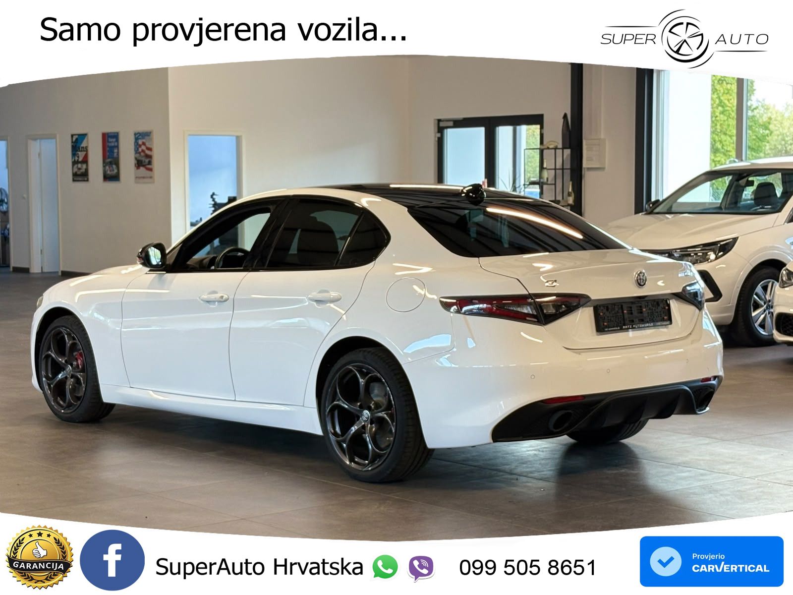 Alfa Romeo Giulia 2.0 Turbo (280 KS) Q4 Automatic LED+GR SJED+ACC