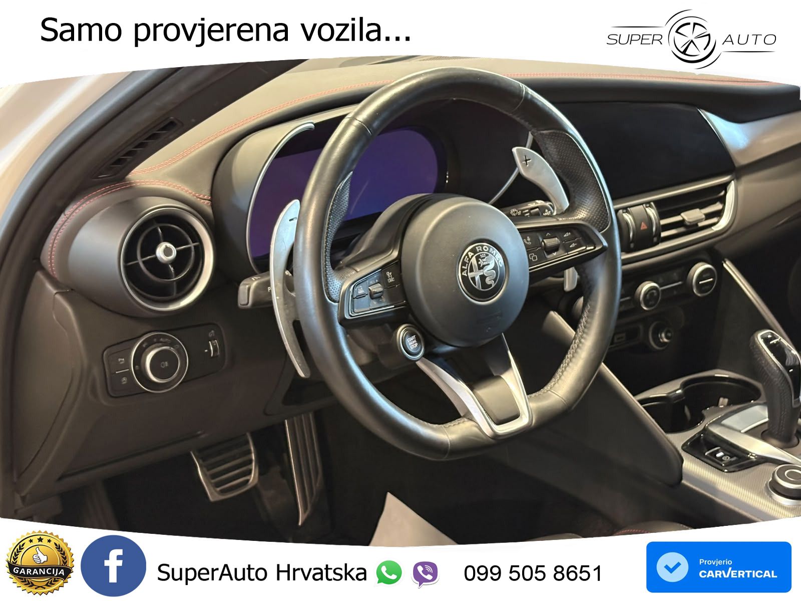 Alfa Romeo Giulia 2.0 Turbo (280 KS) Q4 Automatic LED+GR SJED+ACC