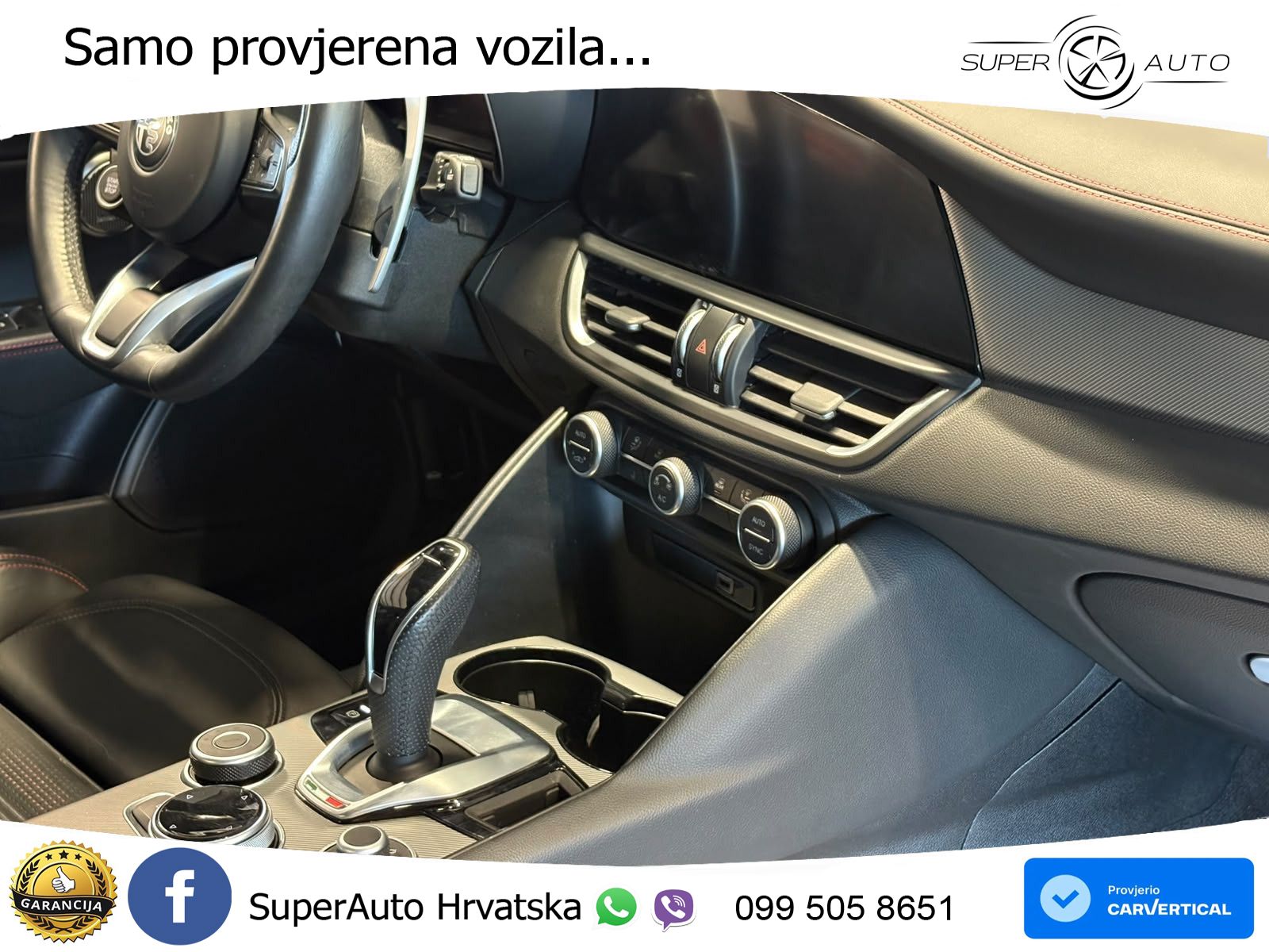 Alfa Romeo Giulia 2.0 Turbo (280 KS) Q4 Automatic LED+GR SJED+ACC