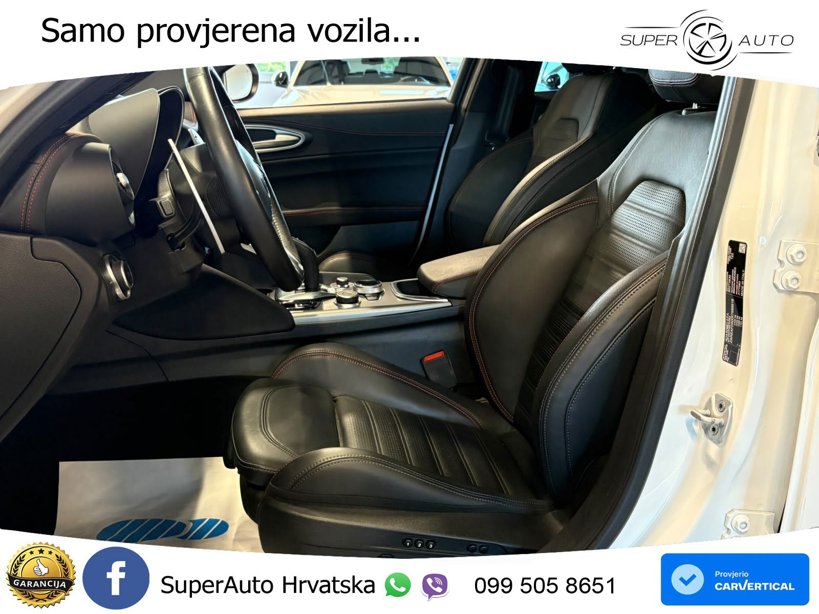 Alfa Romeo Giulia 2.0 Turbo (280 KS) Q4 Automatic LED+GR SJED+ACC