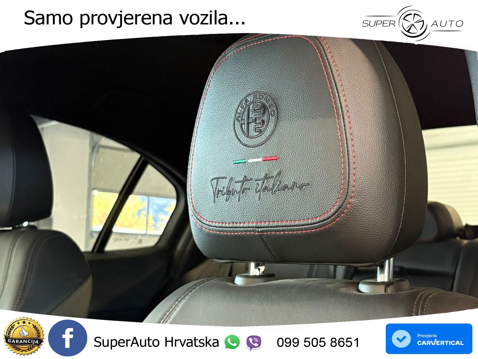 Alfa Romeo Giulia 2.0 Turbo (280 KS) Q4 Automatic LED+GR SJED+ACC